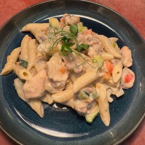 Pasta met Champignonroomsaus